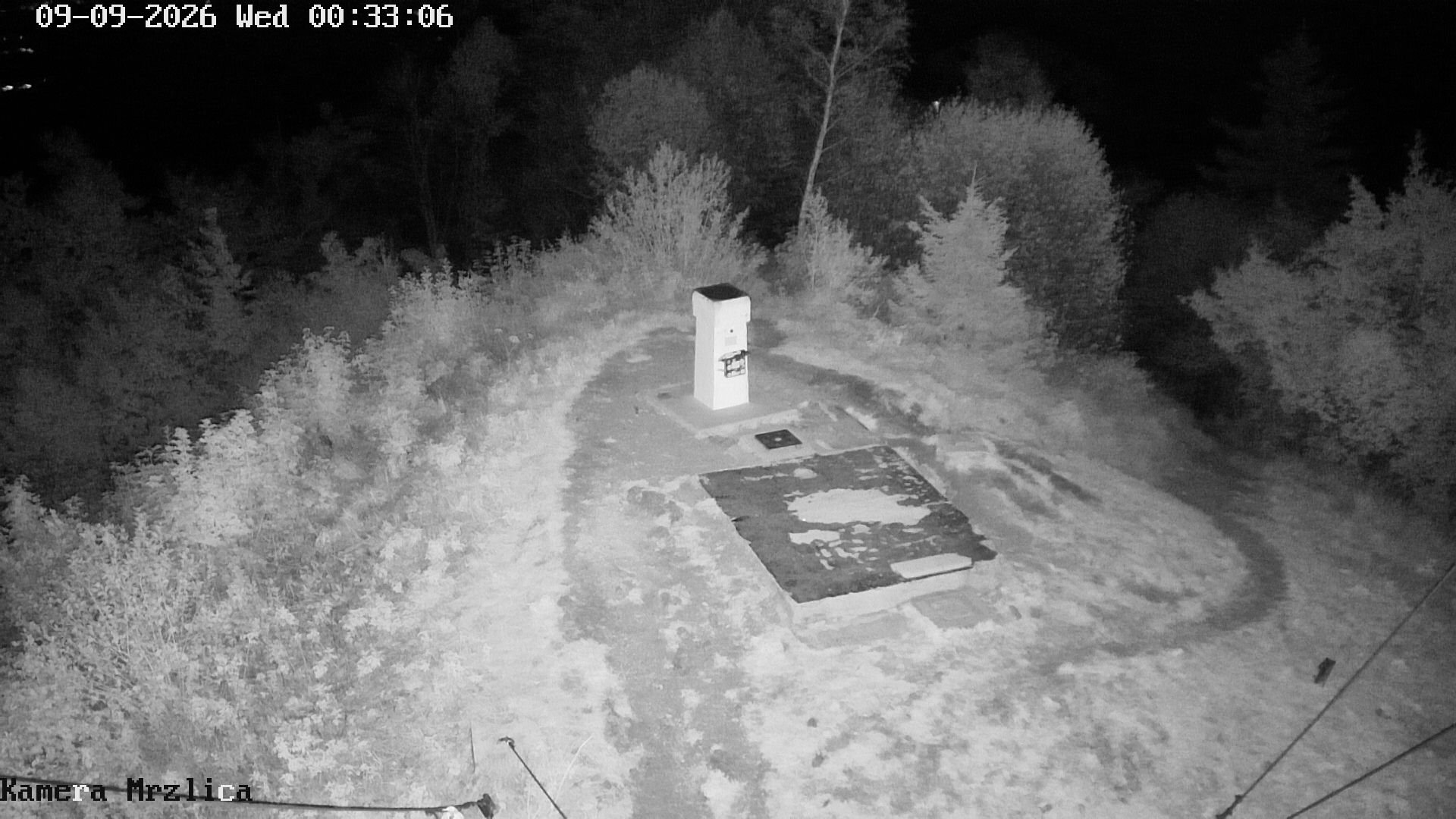 time-lapse frame, Mrzlica - stolp webcam