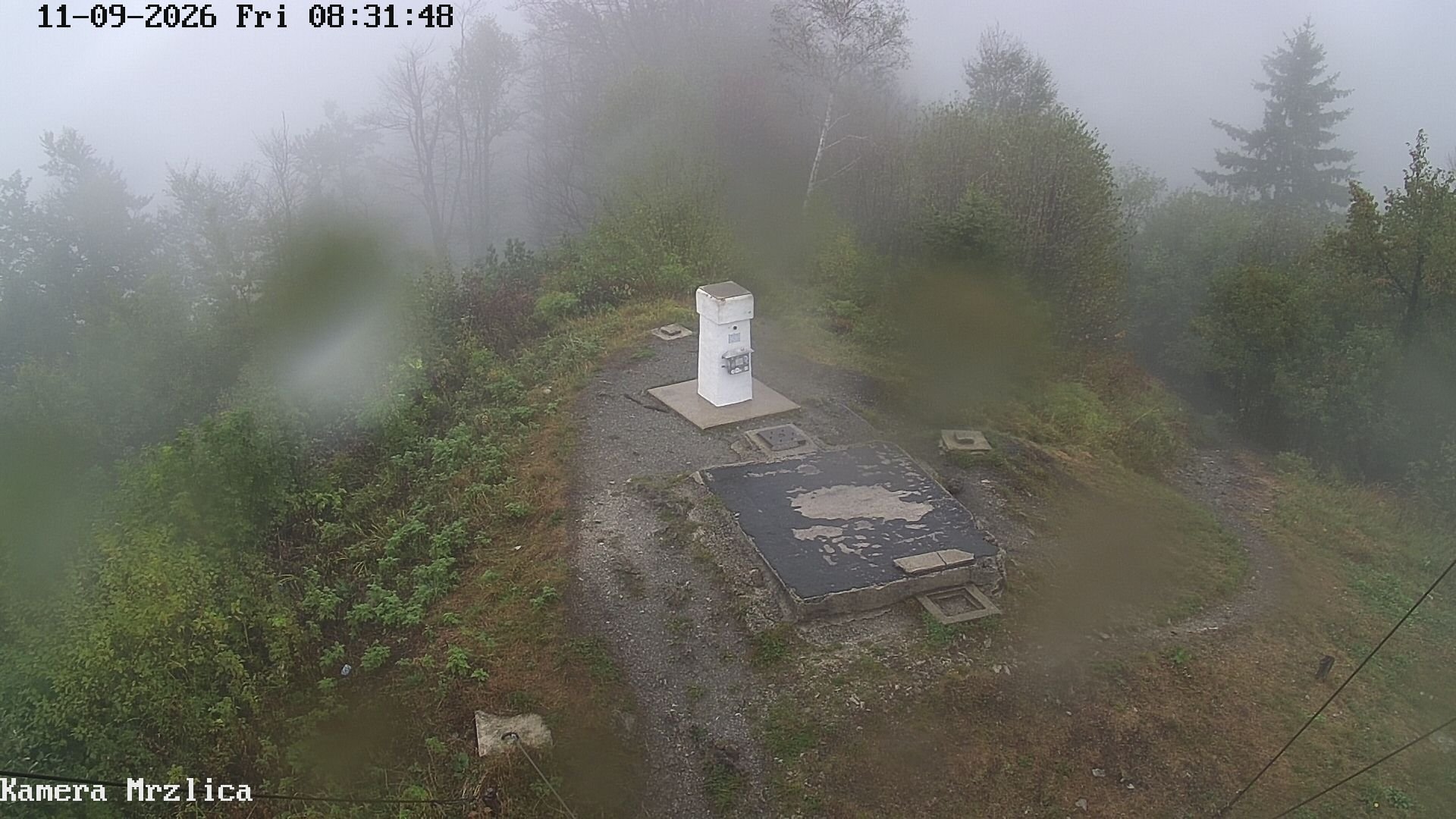 time-lapse frame, Mrzlica - stolp webcam