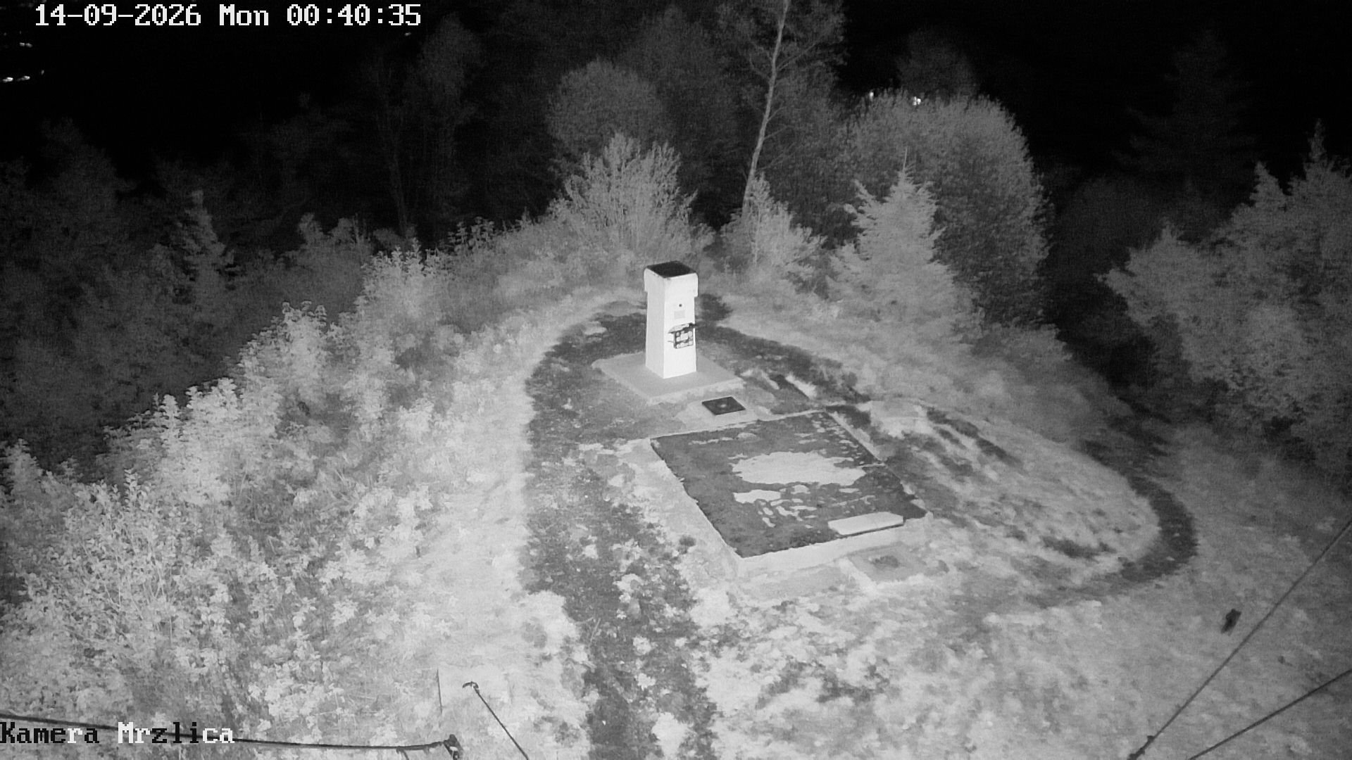 time-lapse frame, Mrzlica - stolp webcam