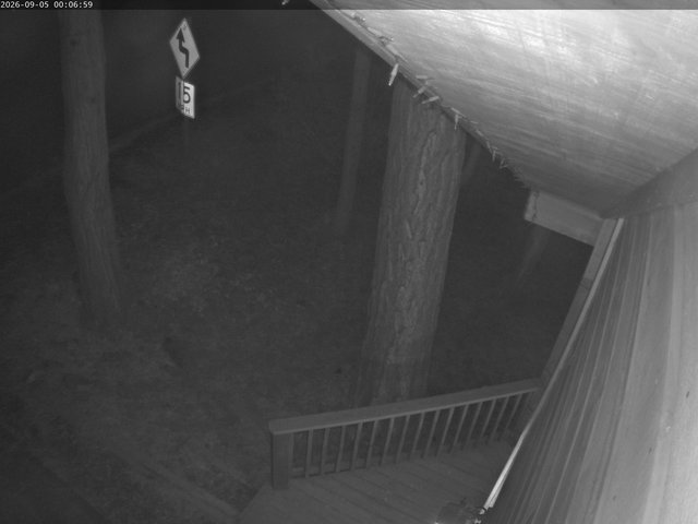 time-lapse frame, Tahoe Woods webcam