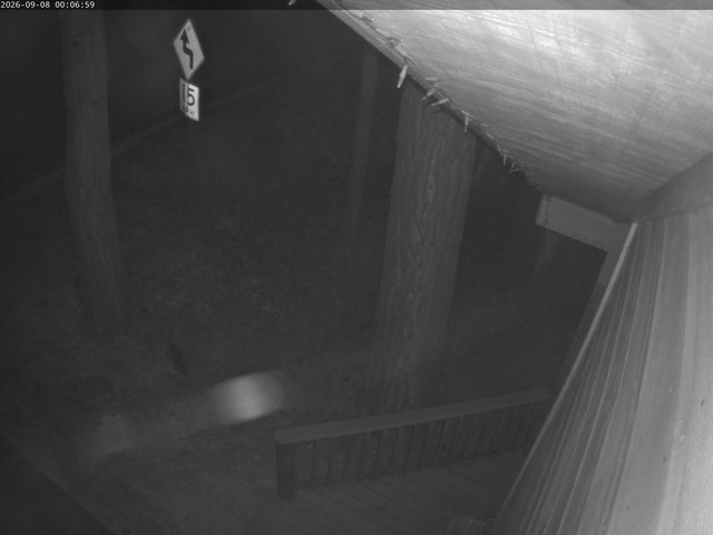 time-lapse frame, Tahoe Woods webcam