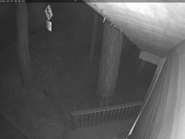 time-lapse frame, Tahoe Woods webcam