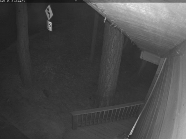 time-lapse frame, Tahoe Woods webcam