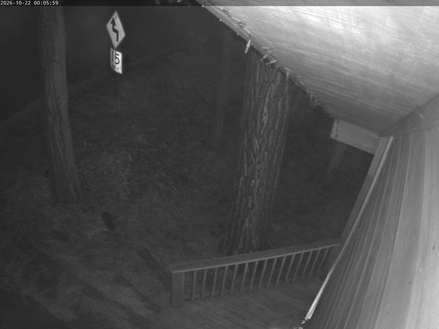 time-lapse frame, Tahoe Woods webcam