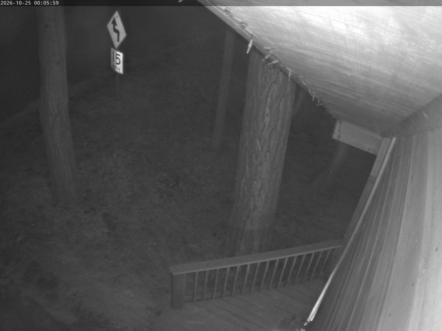 time-lapse frame, Tahoe Woods webcam