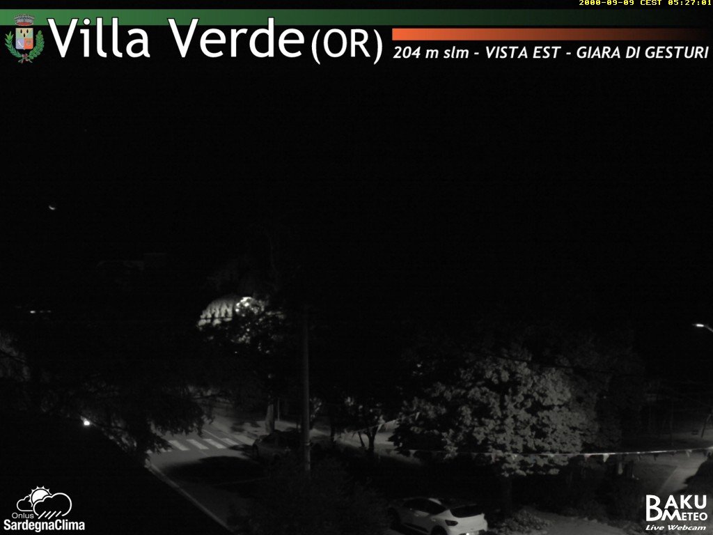 time-lapse frame, Baini Est webcam
