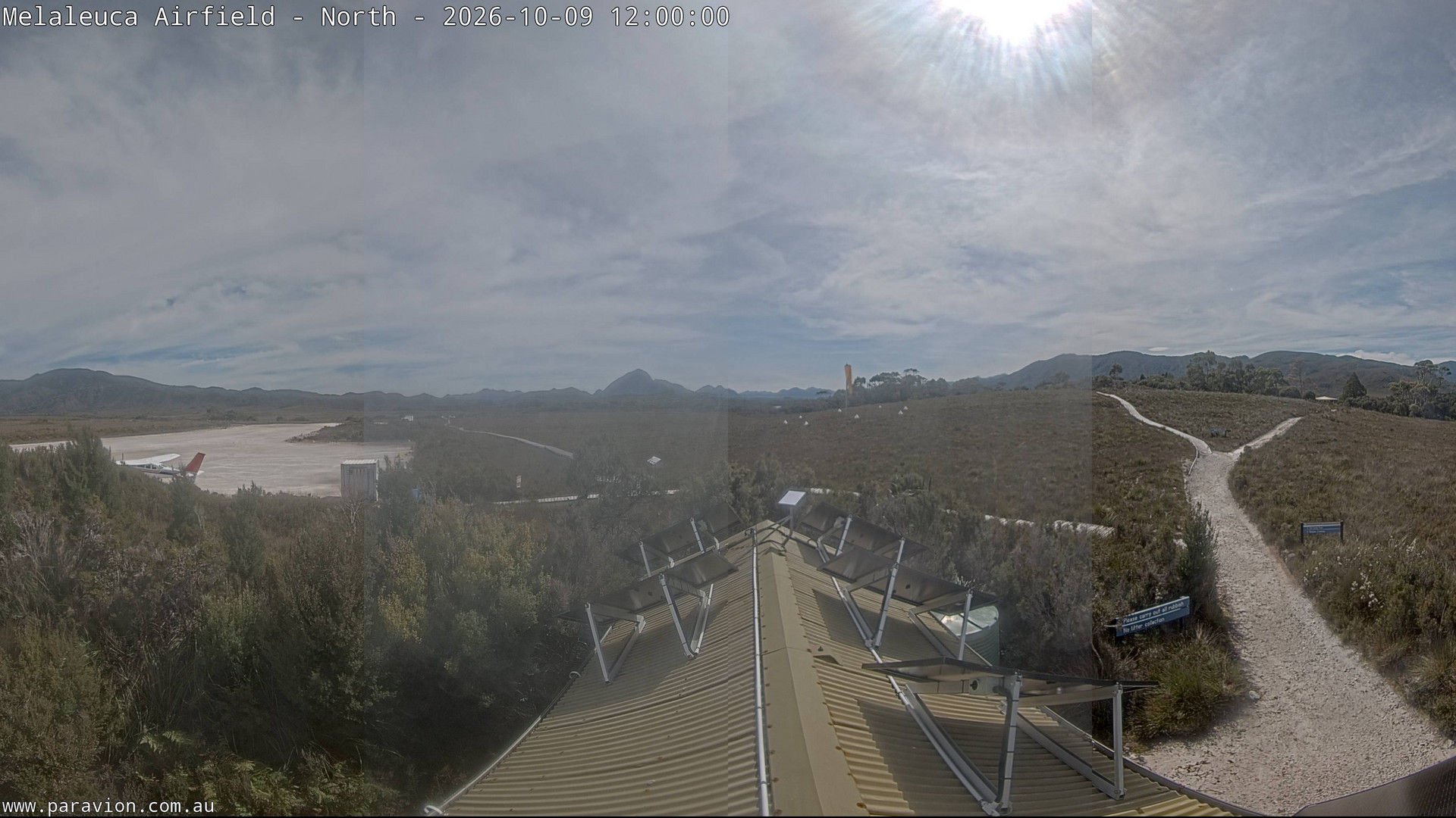 view from Melaleuca Airfield - North on 2026-10-09