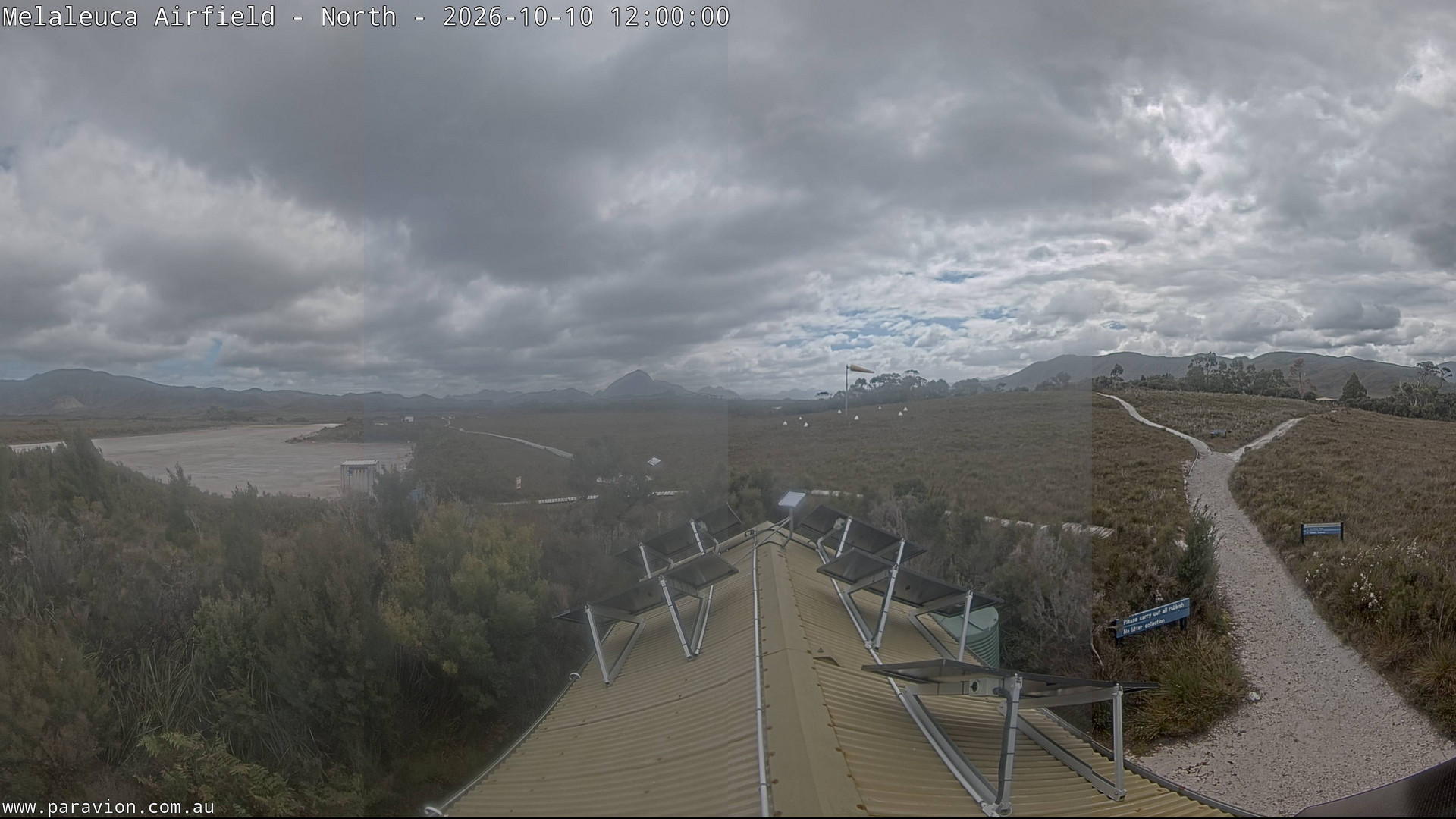 view from Melaleuca Airfield - North on 2026-10-10