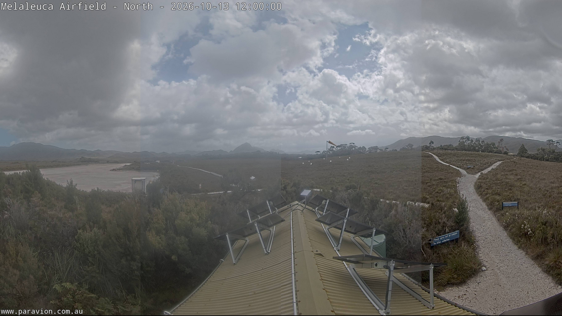 view from Melaleuca Airfield - North on 2026-10-13