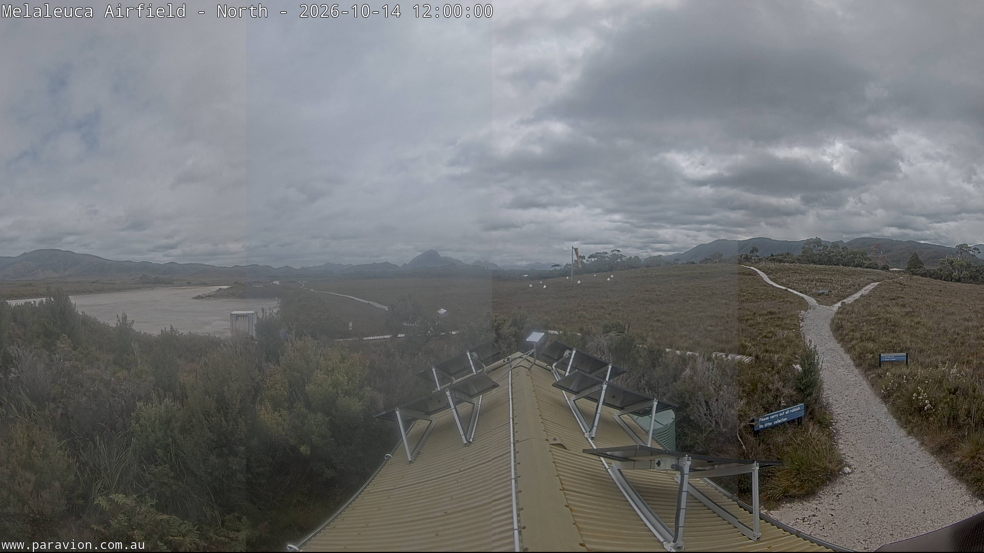 view from Melaleuca Airfield - North on 2026-10-14