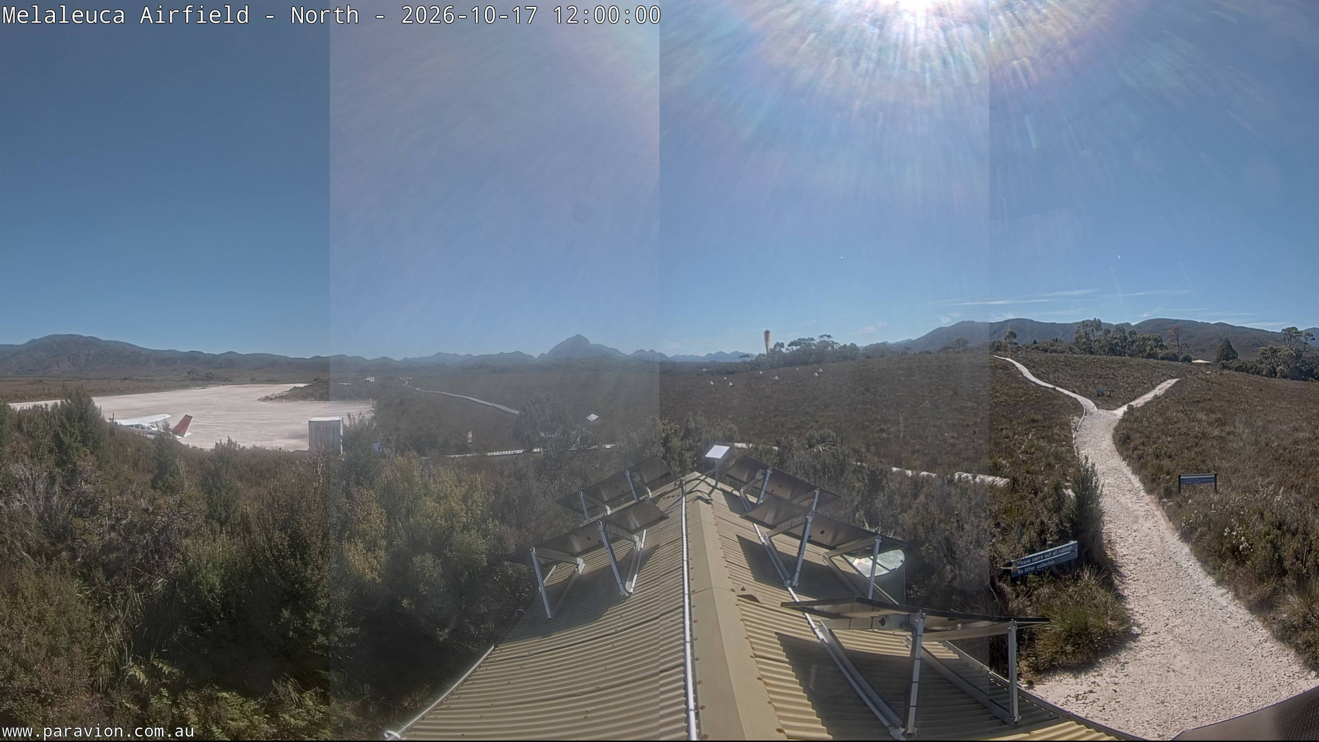 view from Melaleuca Airfield - North on 2026-10-17