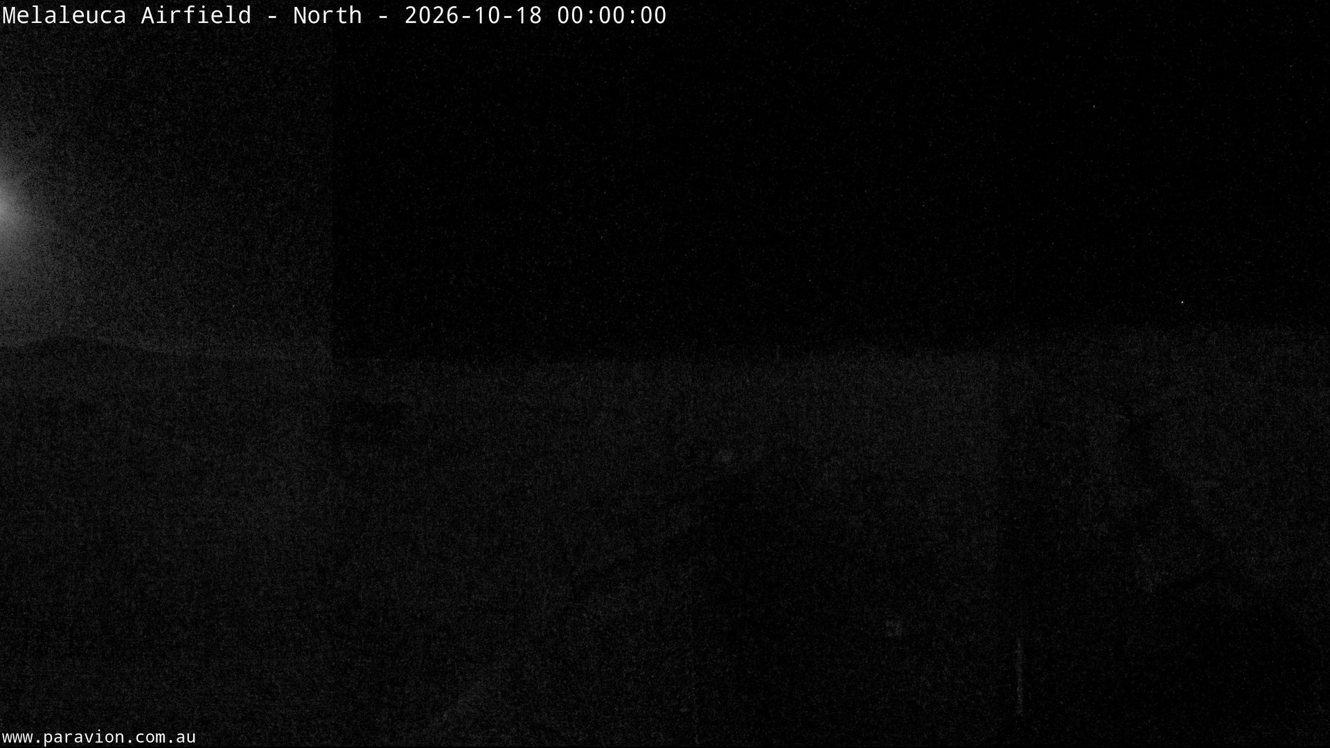 time-lapse frame, Melaleuca Airfield - North webcam