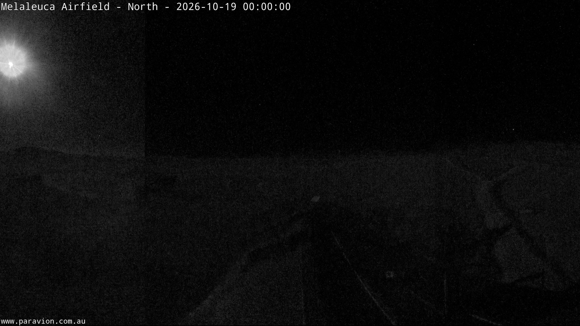 time-lapse frame, Melaleuca Airfield - North webcam