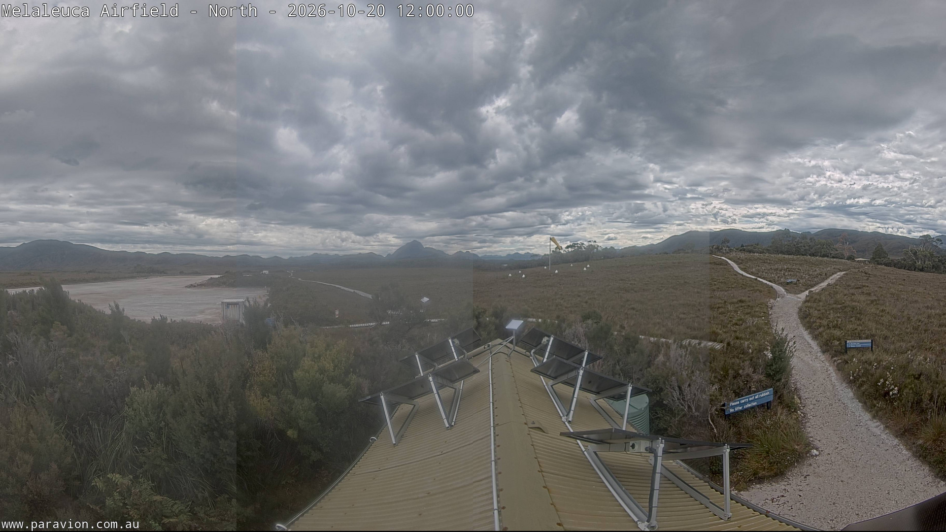 view from Melaleuca Airfield - North on 2026-10-20