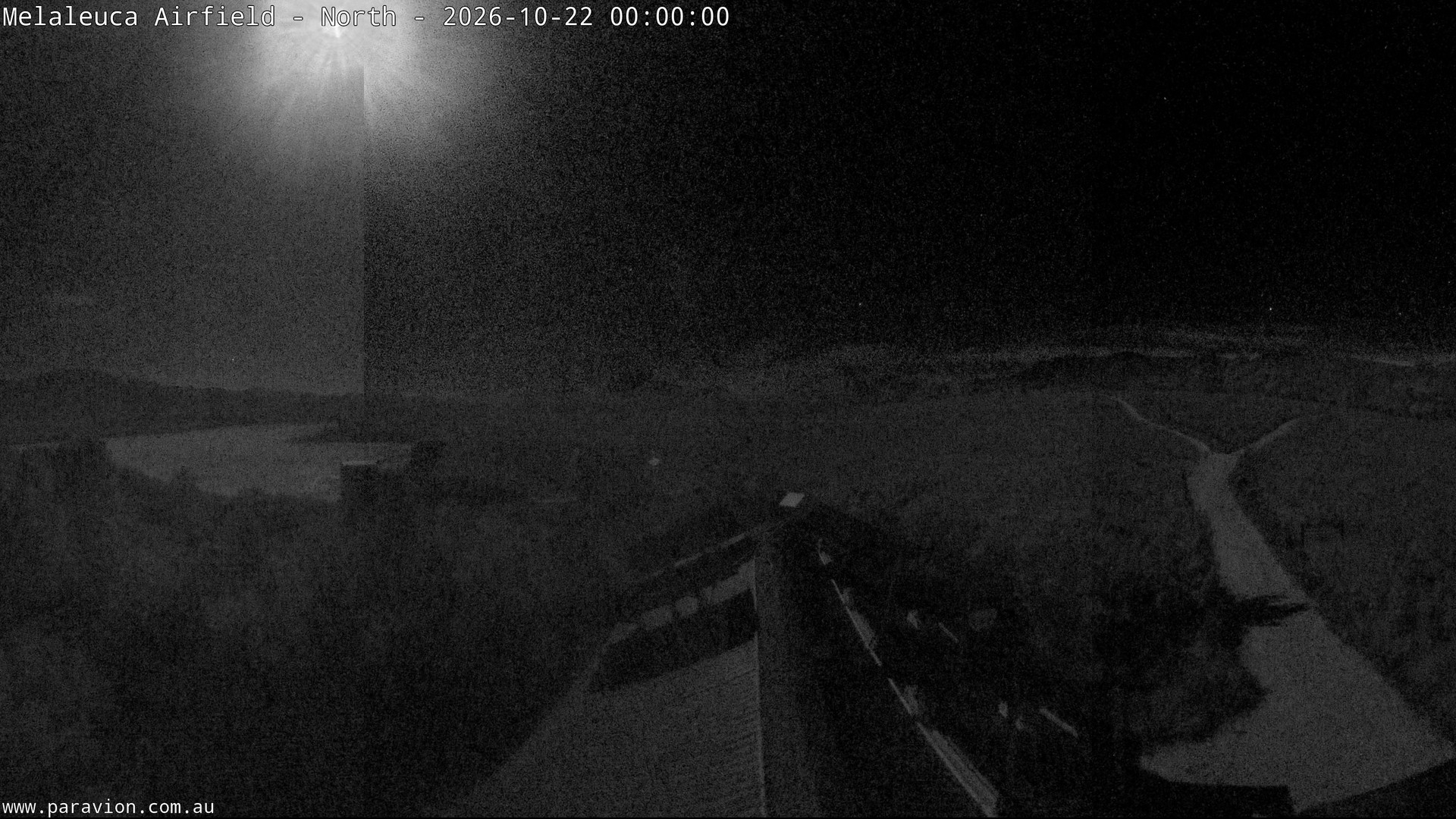 time-lapse frame, Melaleuca Airfield - North webcam