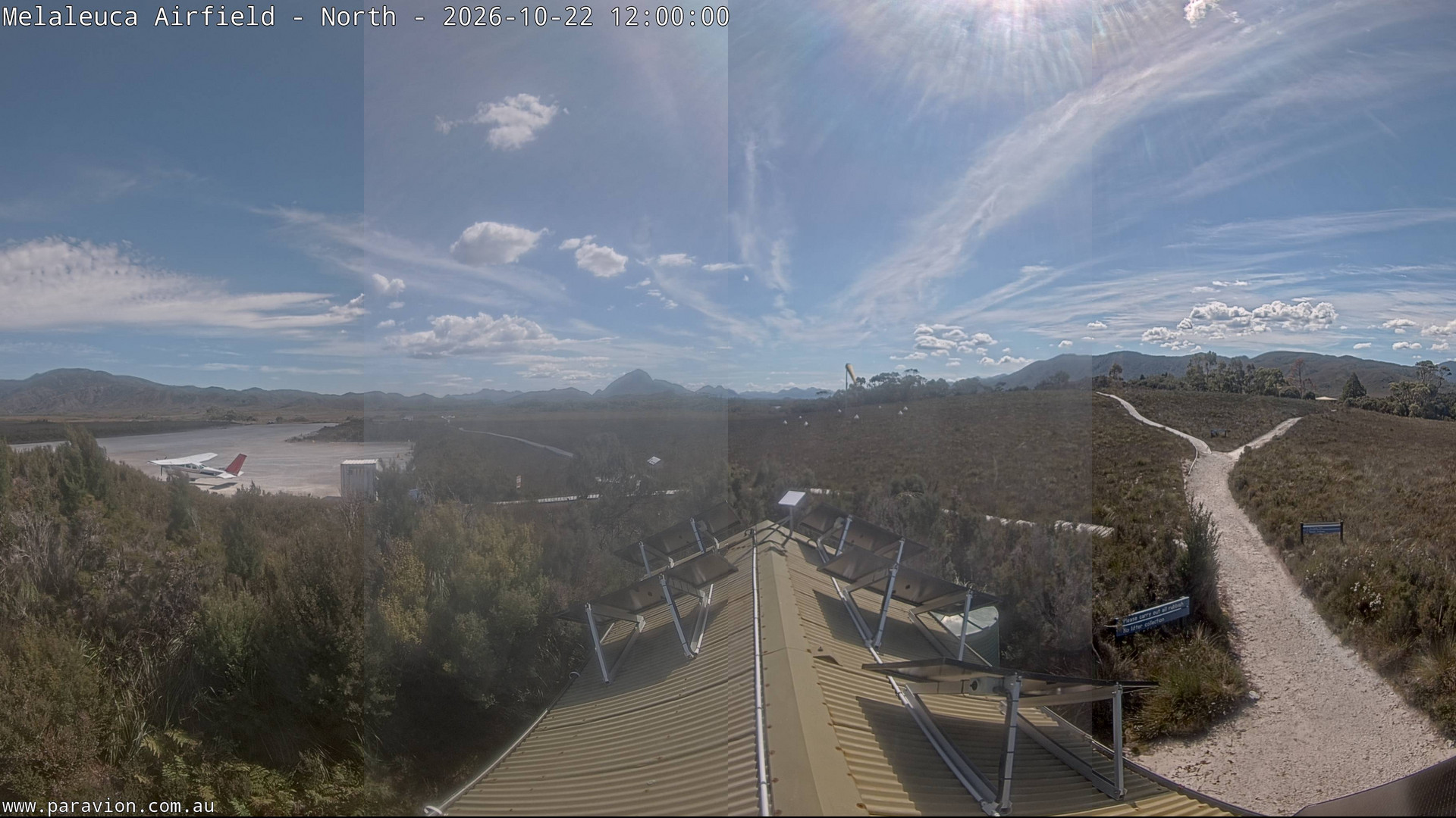 view from Melaleuca Airfield - North on 2026-10-22
