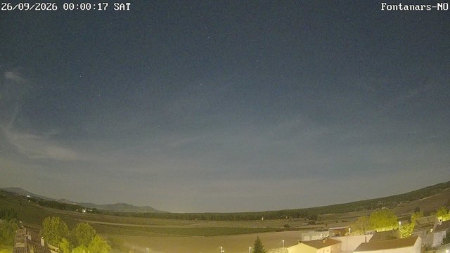time-lapse frame, Fontanars webcam