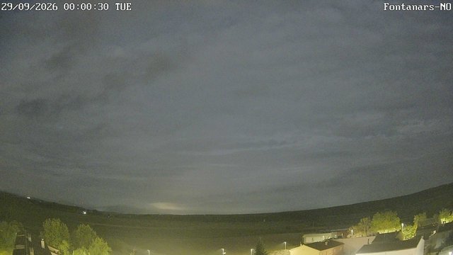 time-lapse frame, Fontanars webcam