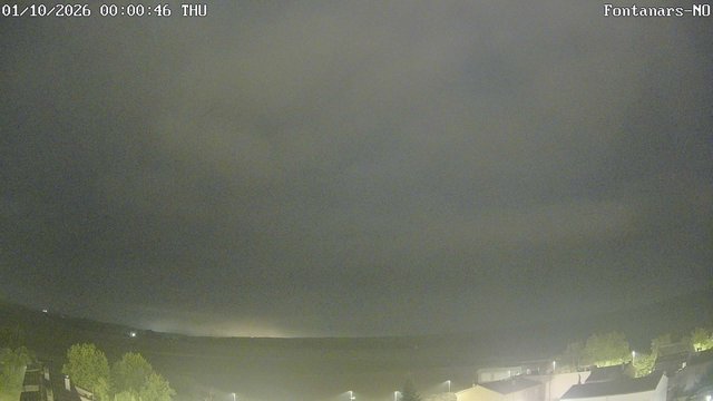 time-lapse frame, Fontanars webcam