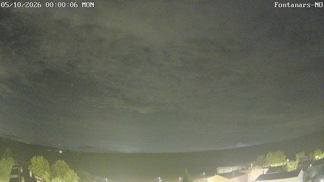 time-lapse frame, Fontanars webcam