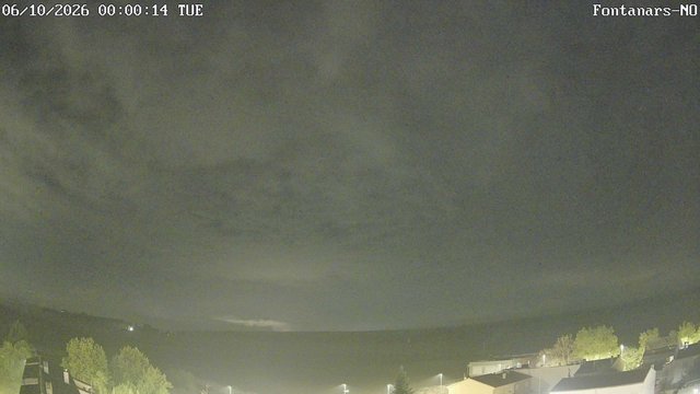 time-lapse frame, Fontanars webcam