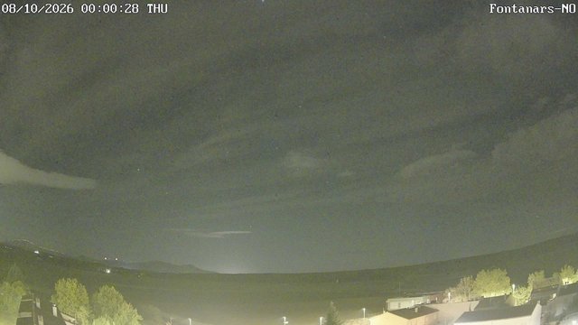 time-lapse frame, Fontanars webcam