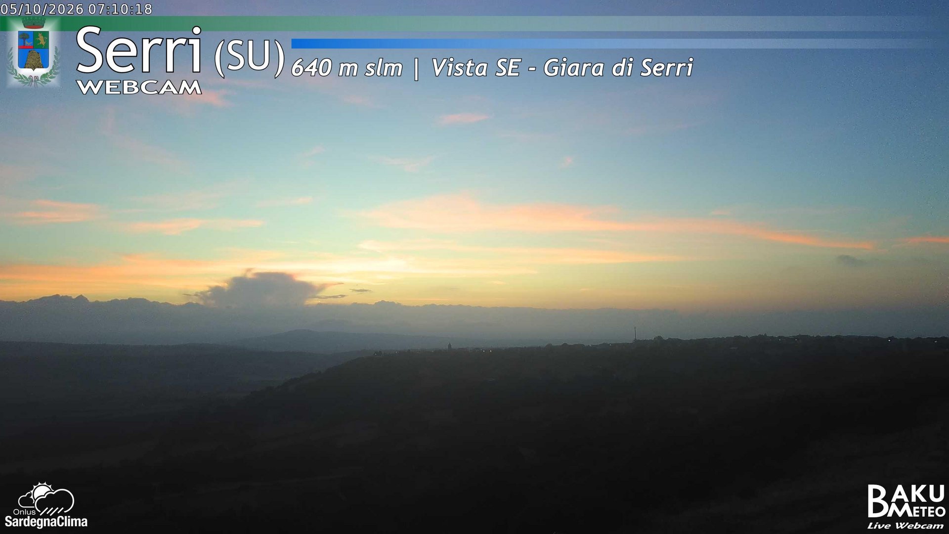 view from Serri on 2026-10-05