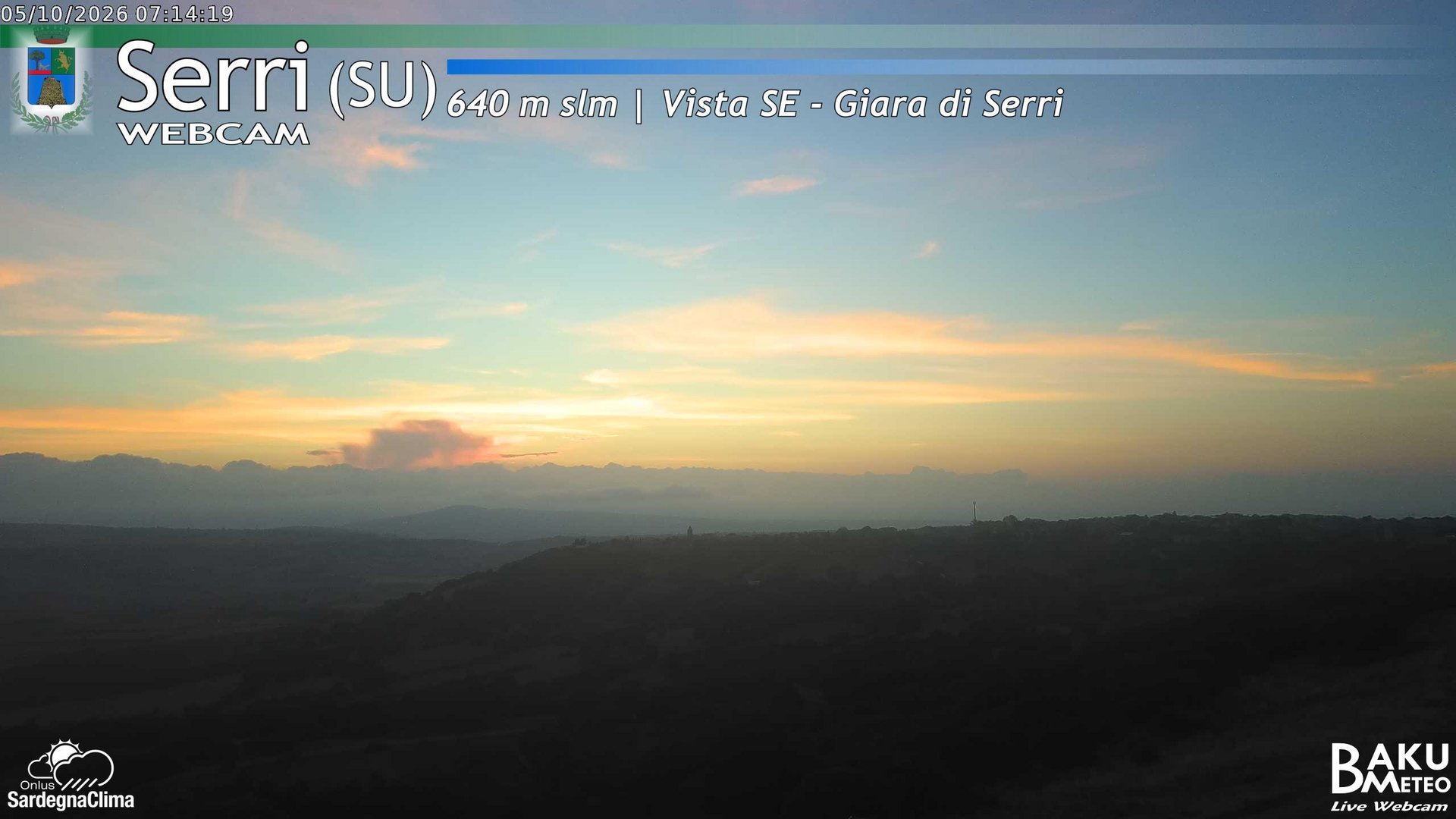 view from Serri on 2026-10-05