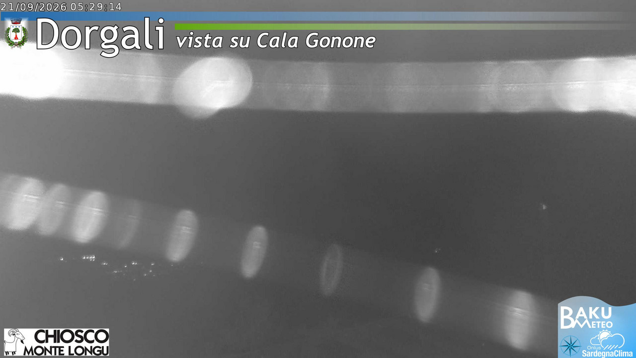 time-lapse frame, Monte Longu webcam