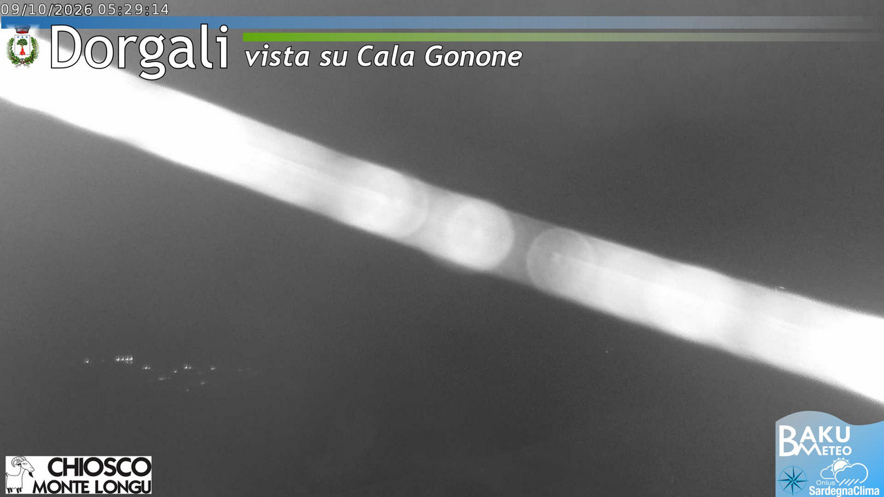 time-lapse frame, Monte Longu webcam