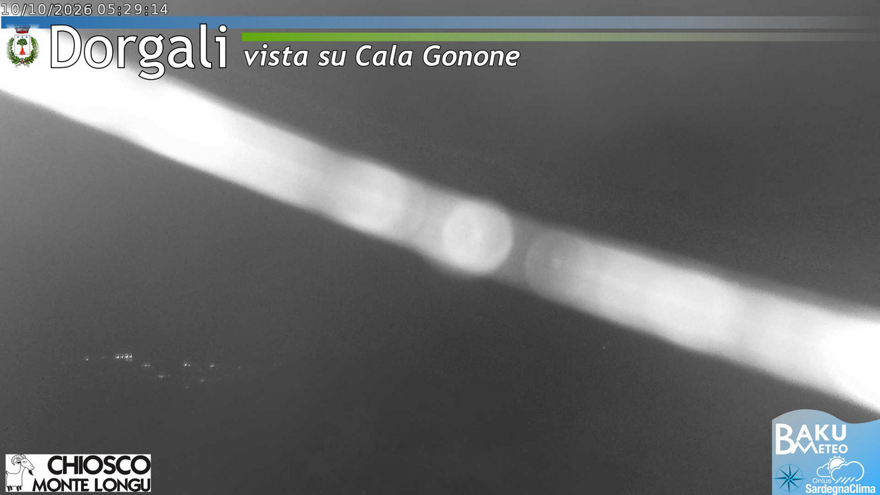 time-lapse frame, Monte Longu webcam