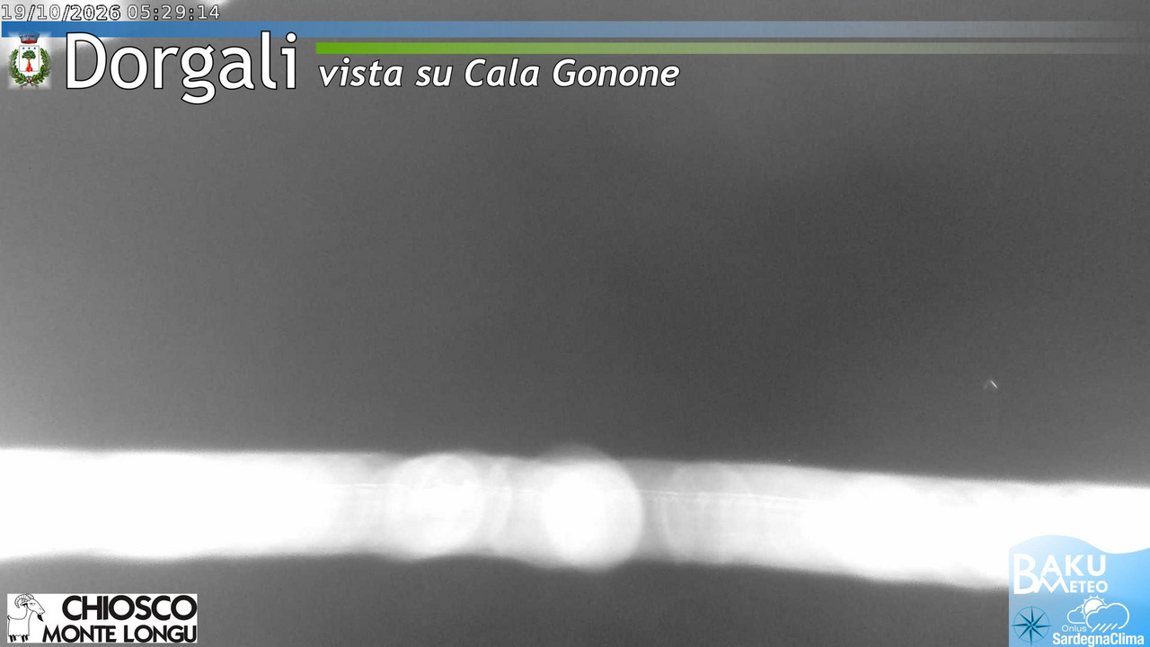 time-lapse frame, Monte Longu webcam
