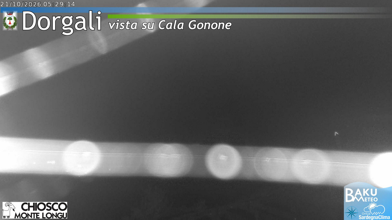 time-lapse frame, Monte Longu webcam