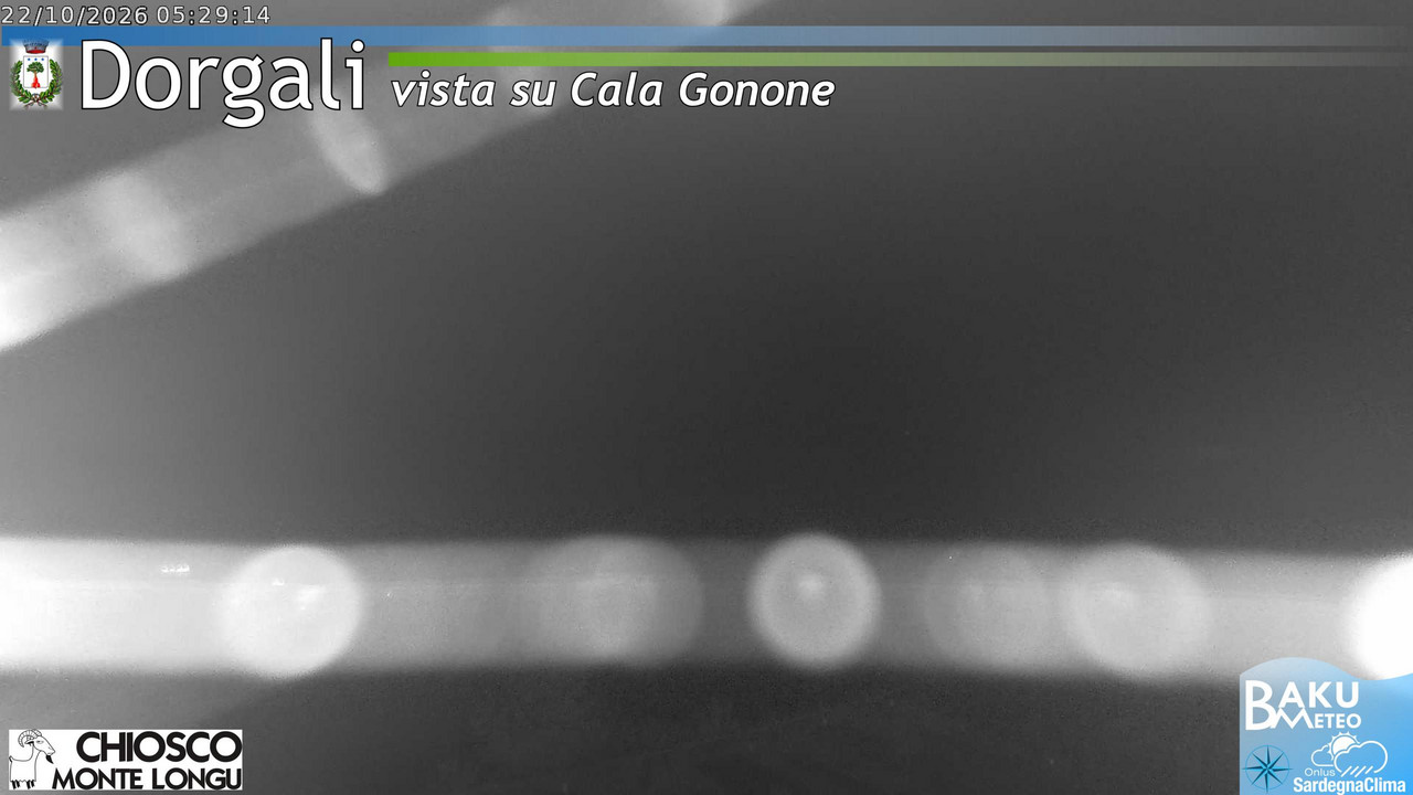 time-lapse frame, Monte Longu webcam