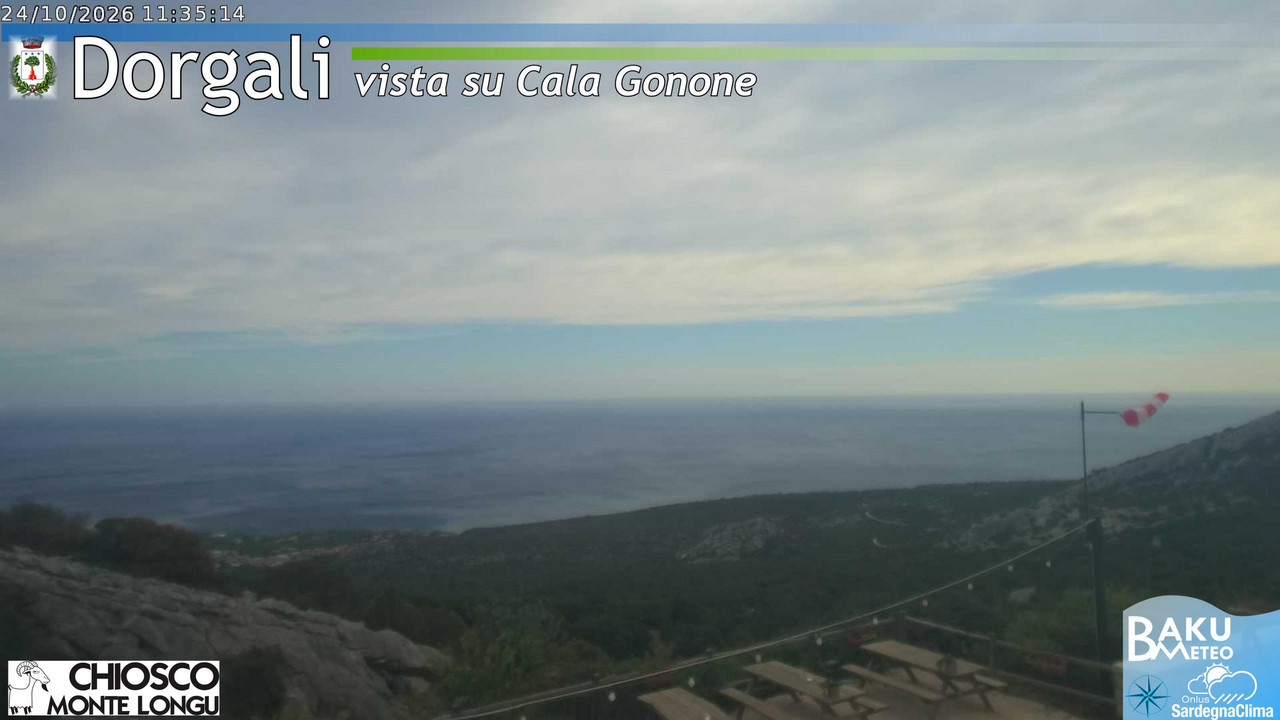 view from Monte Longu on 2026-10-24