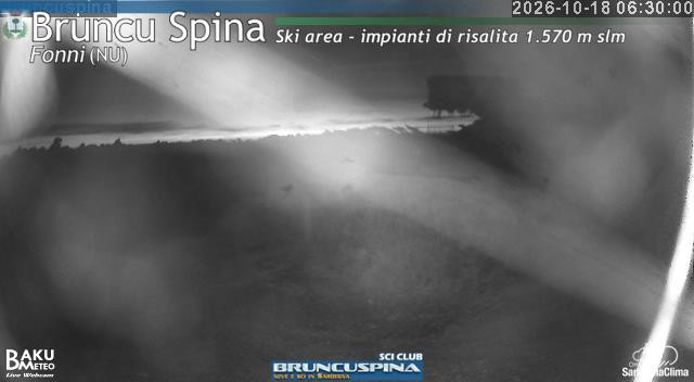 time-lapse frame, Bruncu Spina webcam