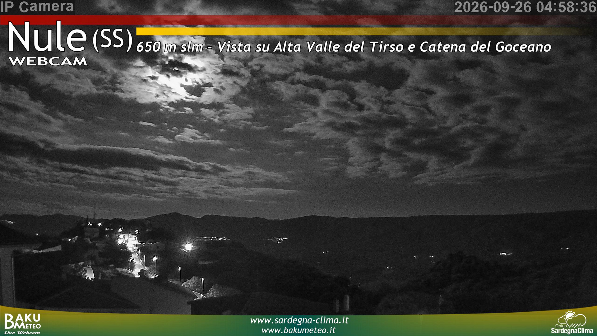 time-lapse frame, Nule webcam