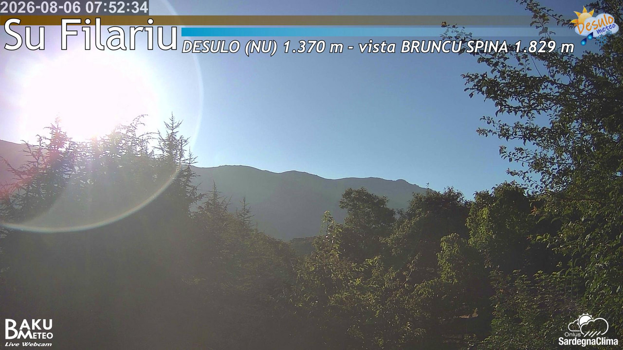 time-lapse frame, Su Filariu webcam