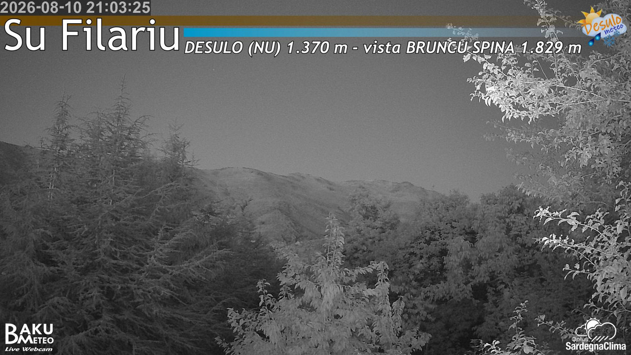view from Su Filariu on 2026-08-10