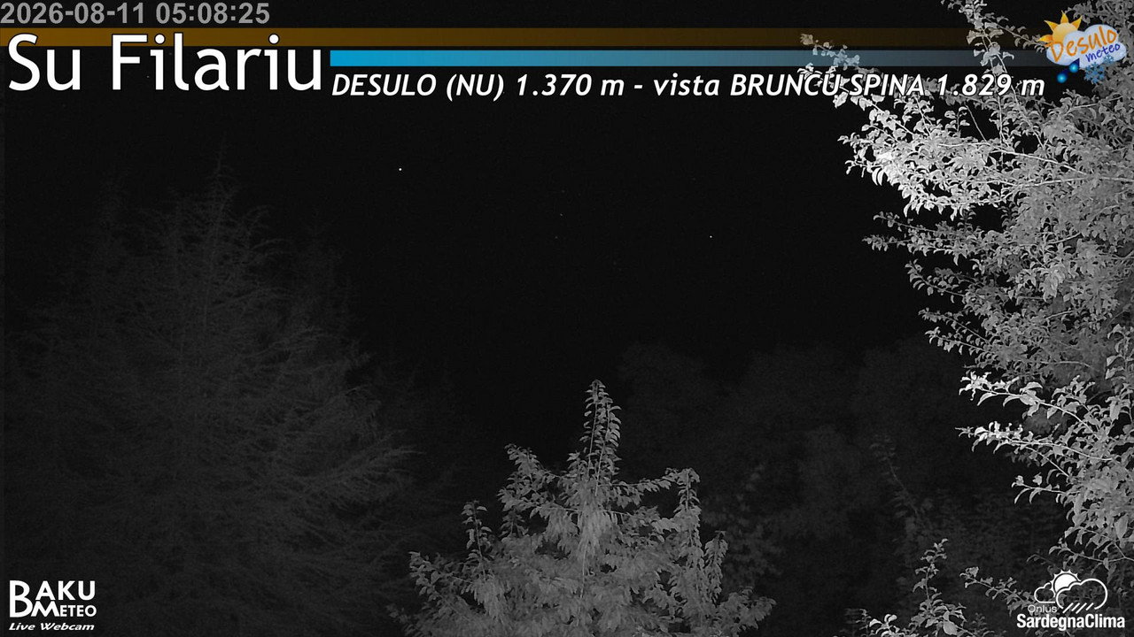 time-lapse frame, Su Filariu webcam