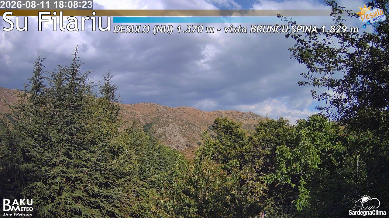 view from Su Filariu on 2026-08-11