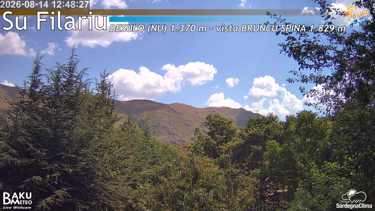 view from Su Filariu on 2026-08-14