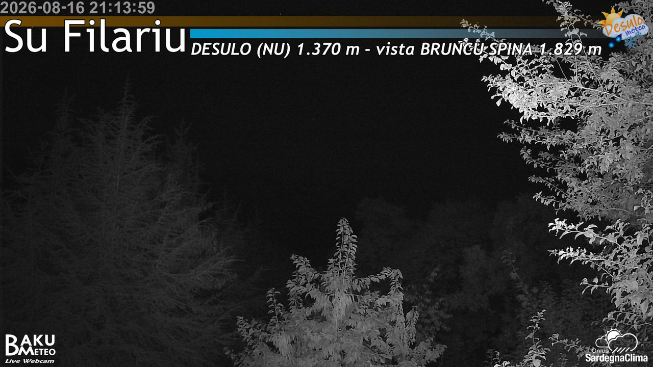 view from Su Filariu on 2026-08-16