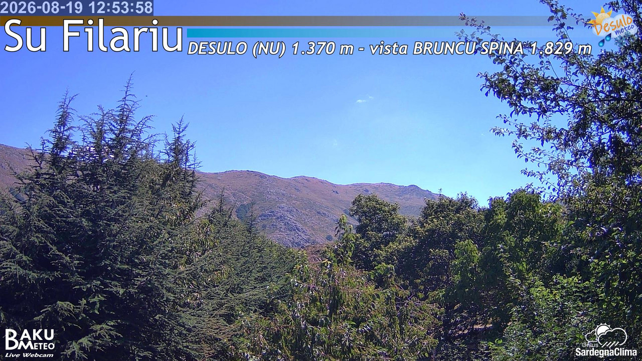 view from Su Filariu on 2026-08-19