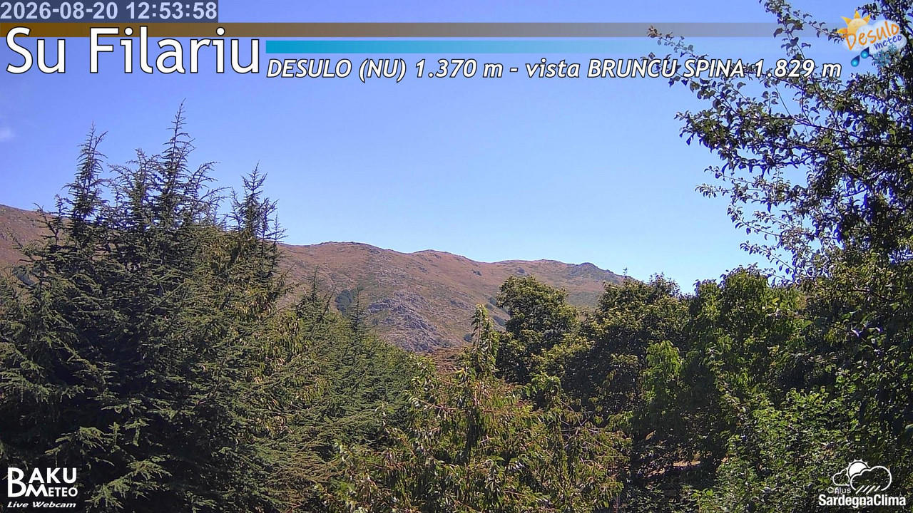 view from Su Filariu on 2026-08-20
