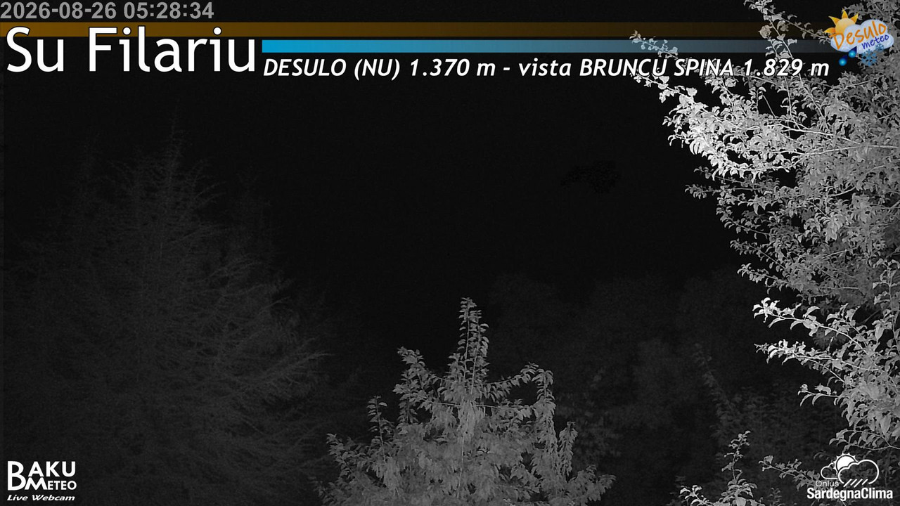 time-lapse frame, Su Filariu webcam