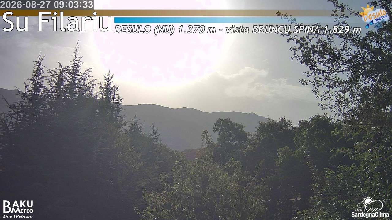 time-lapse frame, Su Filariu webcam