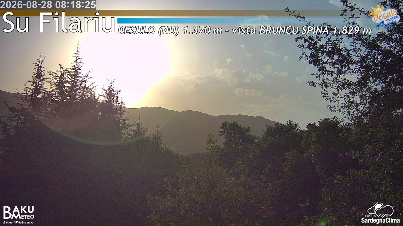 time-lapse frame, Su Filariu webcam