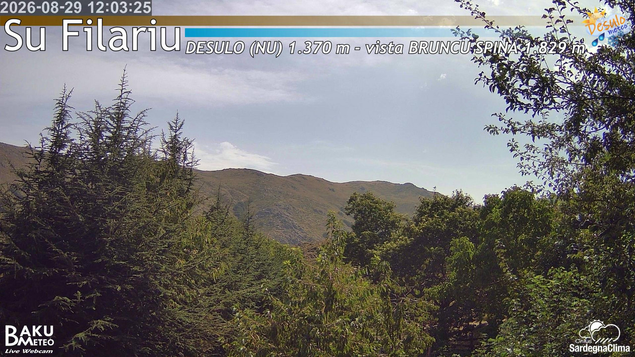 view from Su Filariu on 2026-08-29