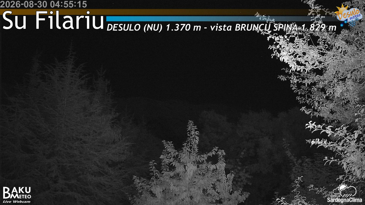 time-lapse frame, Su Filariu webcam